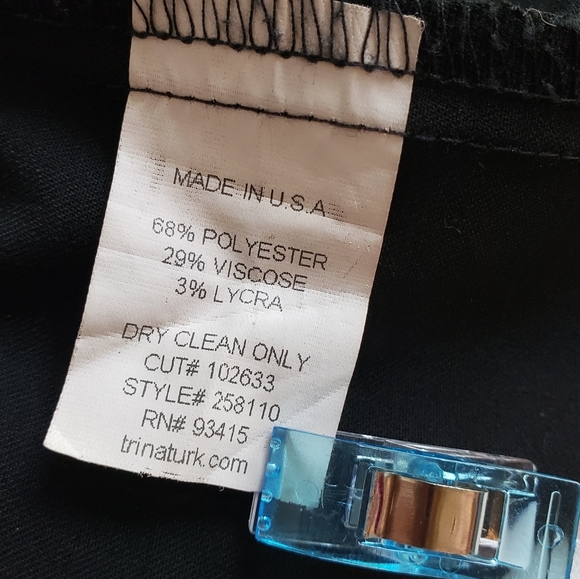 Trina Turk Cropped Cuffed Casual Career Modern Pants 6 - Picture 10 of 13